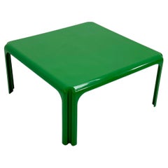 Green Arcadia 80 Coffee Table by Vico Magistretti for Artemide, 1970s