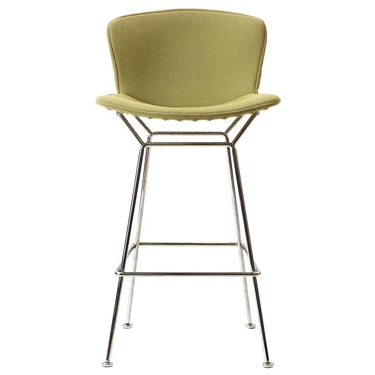 Green Barstool by Harry Bertoia for Knoll For Sale