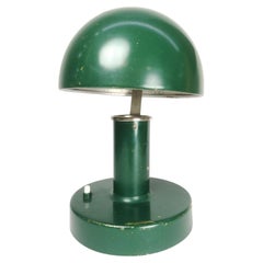 Green Bauhaus Table Lamp, 1930's '50123'