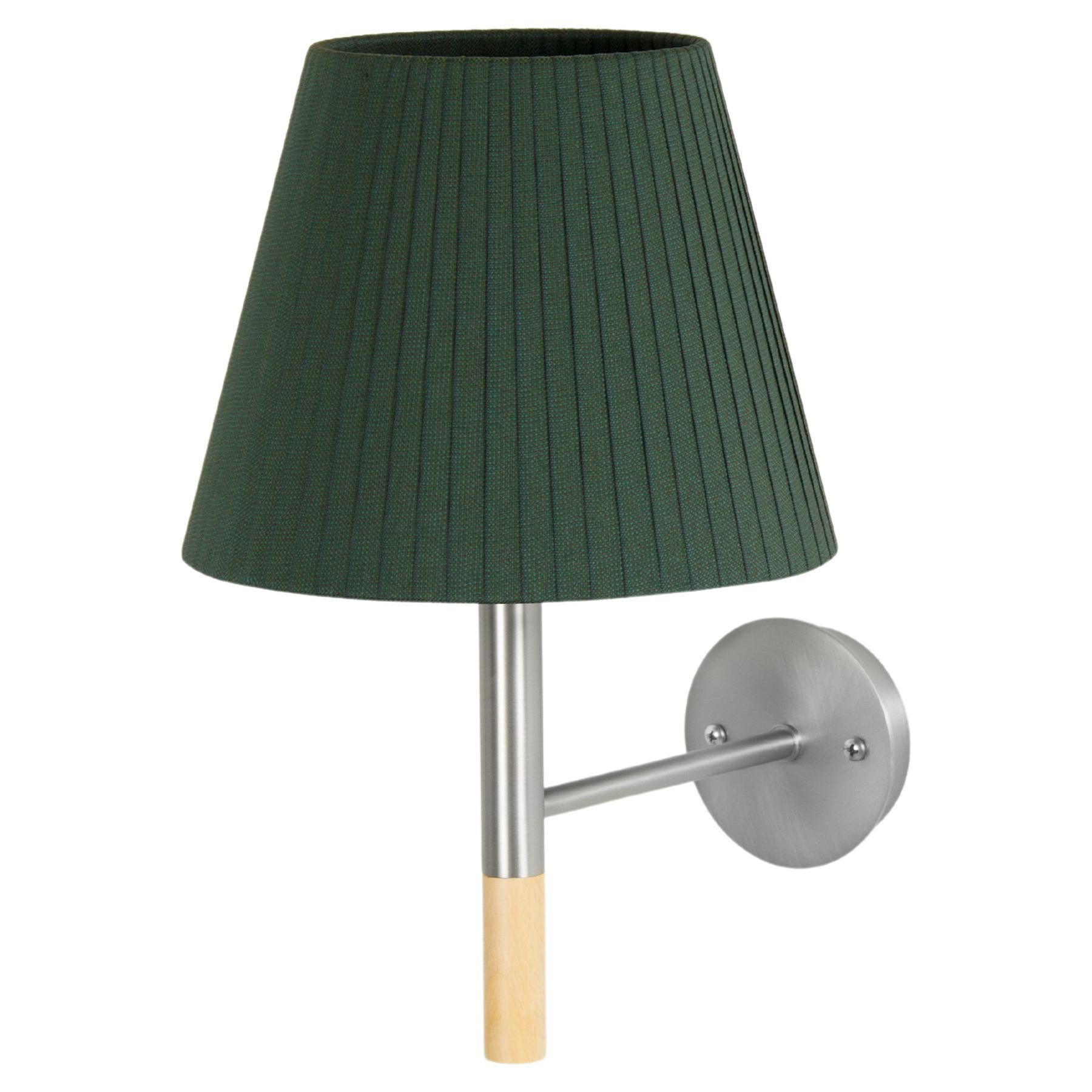 Green BC2 Wall Lamp by Santa & Cole For Sale