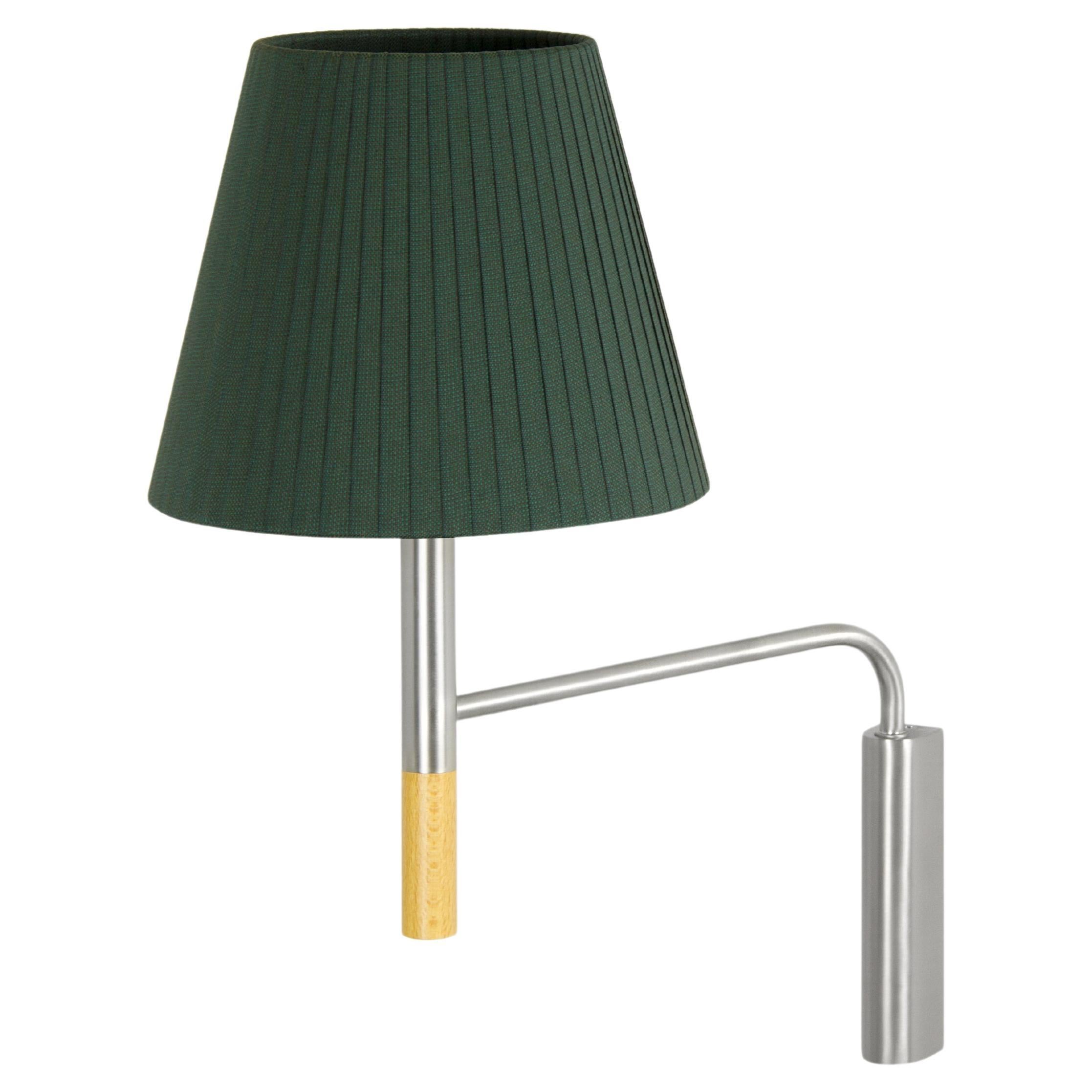 Green BC3 Wall Lamp by Santa & Cole For Sale