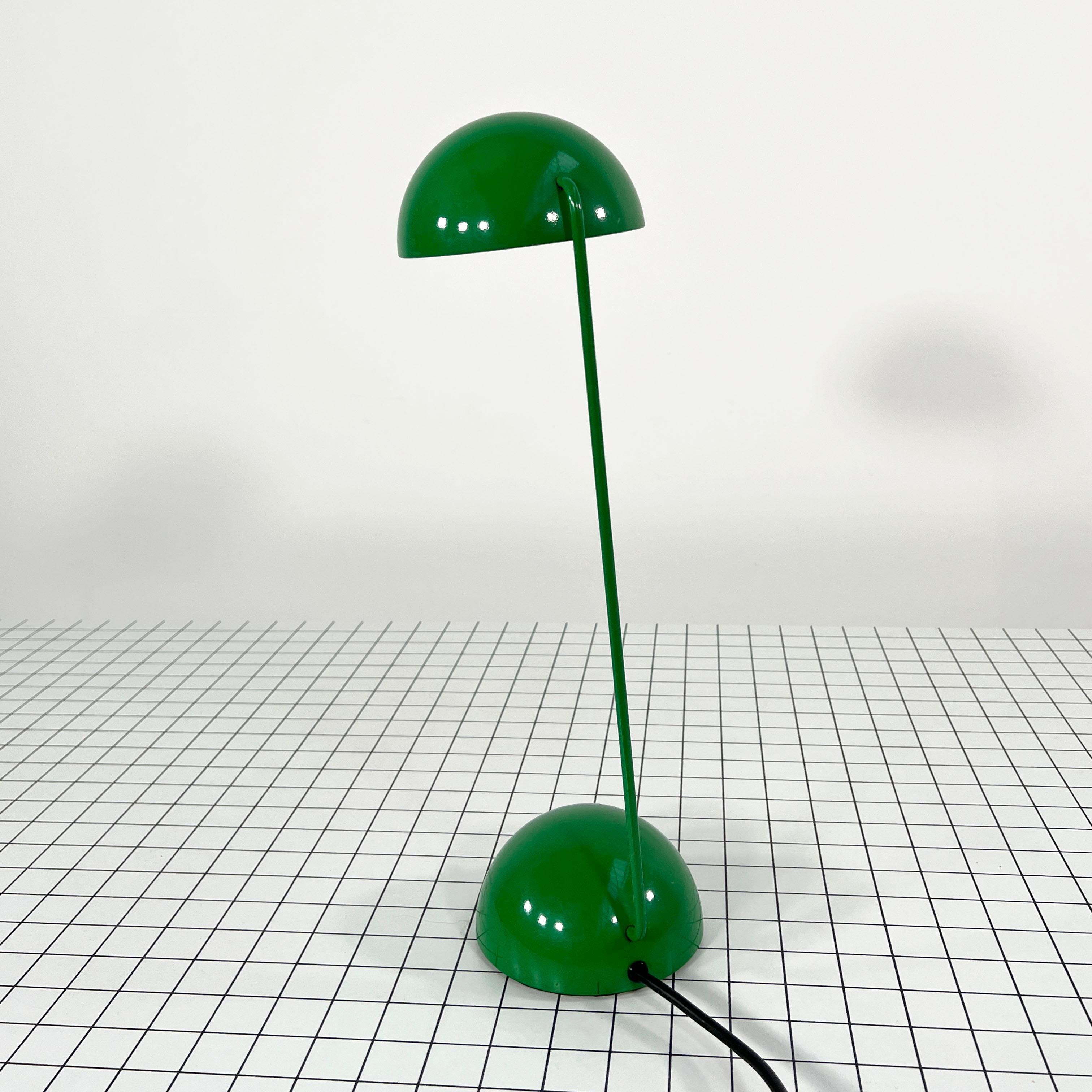 Green Bikini Table Lamp by R. Barbieri & G. Marianelli for Tronconi, 1970s In Good Condition In Ixelles, Bruxelles