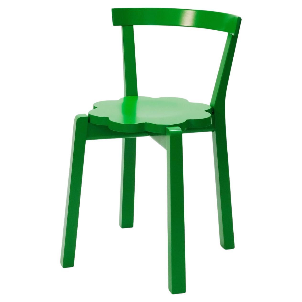 Green Blossom Chair by Storängen Design For Sale