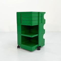 Green Boby Trolley by Joe Colombo for Bieffeplast, 1960s