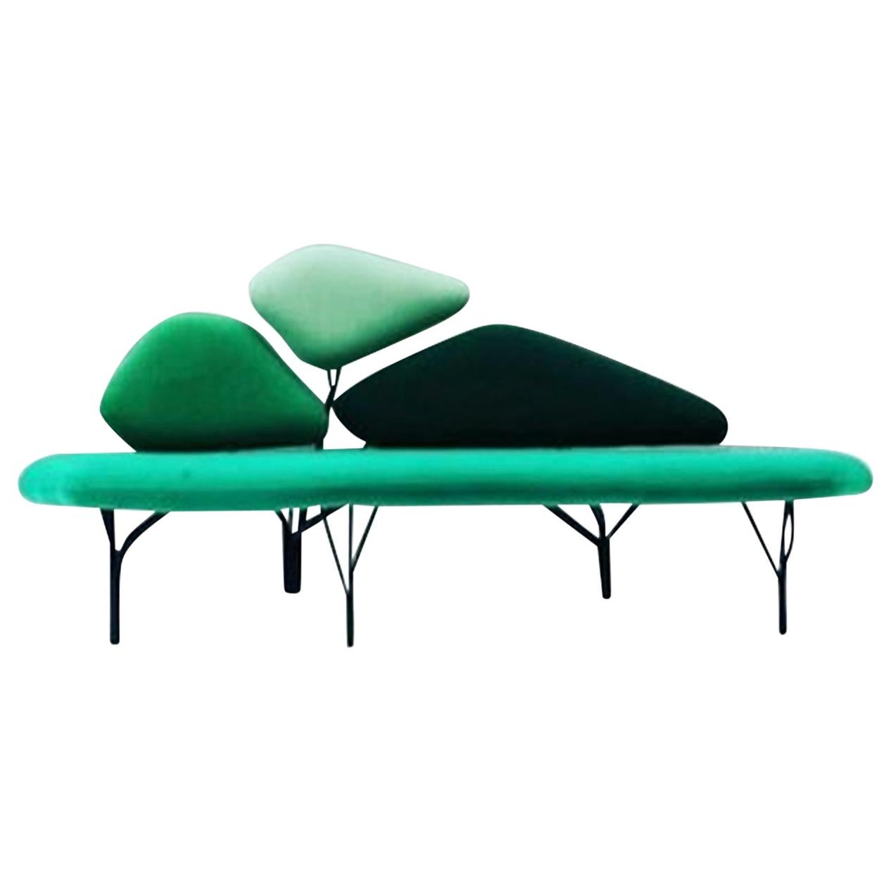Green Borghese Sofa, Noé Duchaufour Lawrance For Sale
