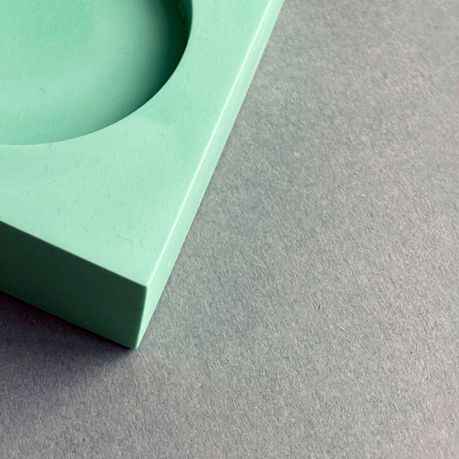 Cement Green Bowl Mould Project by Theodora Alfredsdottir