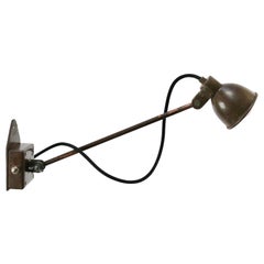 Green Brown Copper Vintage Industrial Scones Wall Light