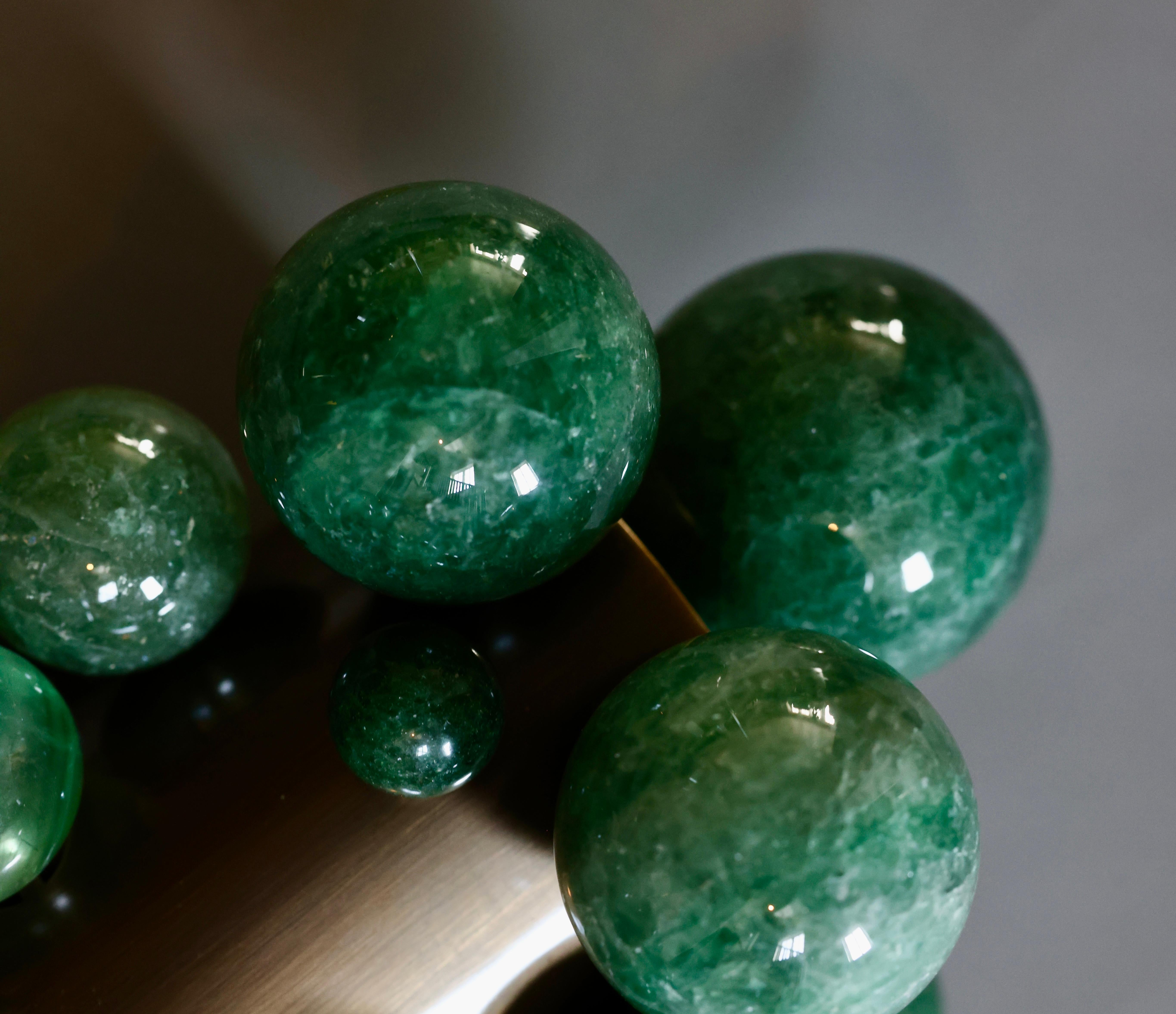 Apliques de burbuja verdes de Phoenix en Nuevo estado para la venta en New York, NY