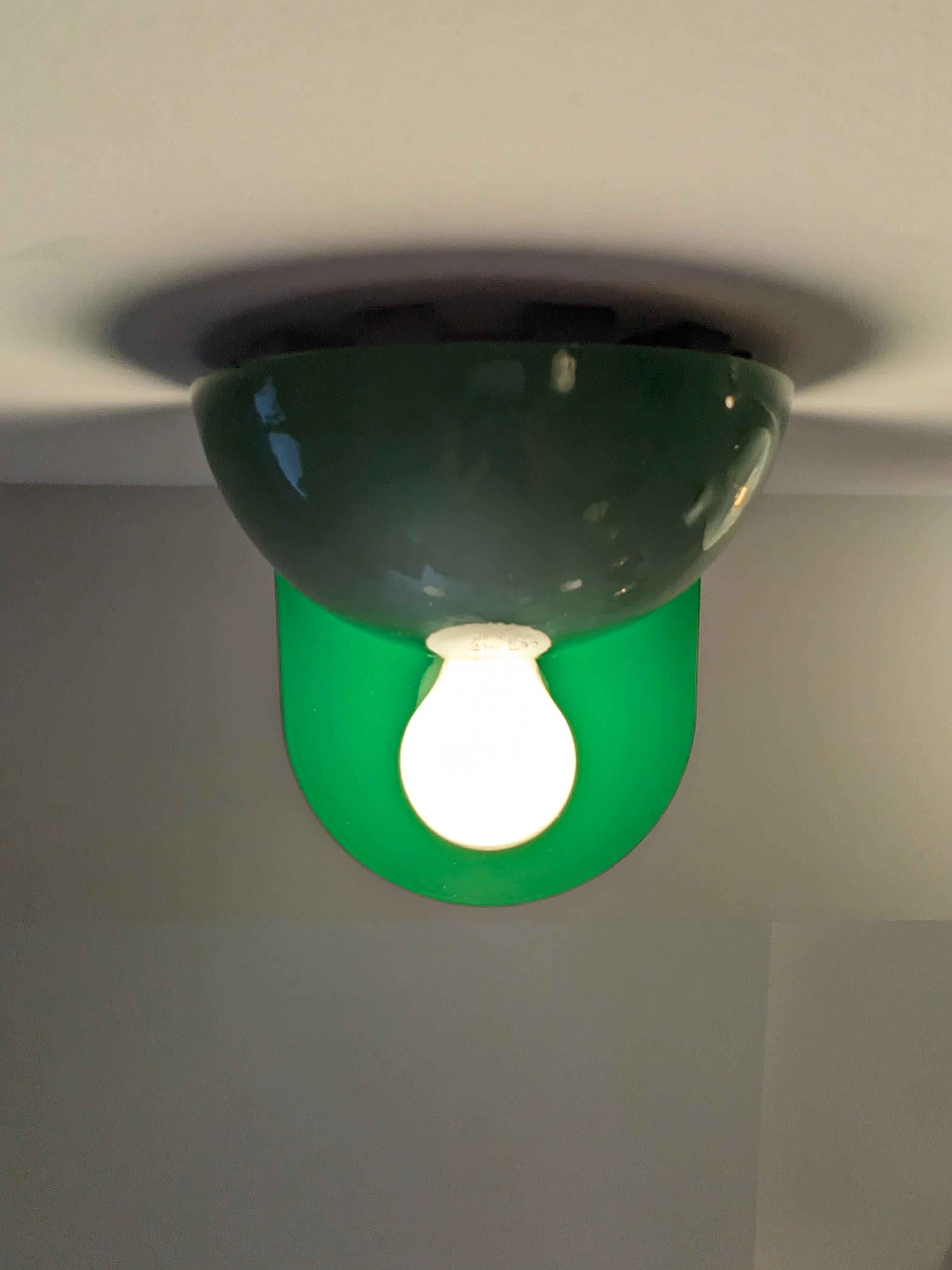 Green Buco, Artemide, Claudio Dini, 1974 Plástico en venta