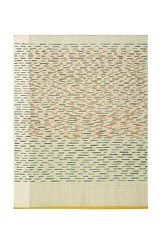 Tapis vert Busy Backstitch de Gandia Blasco