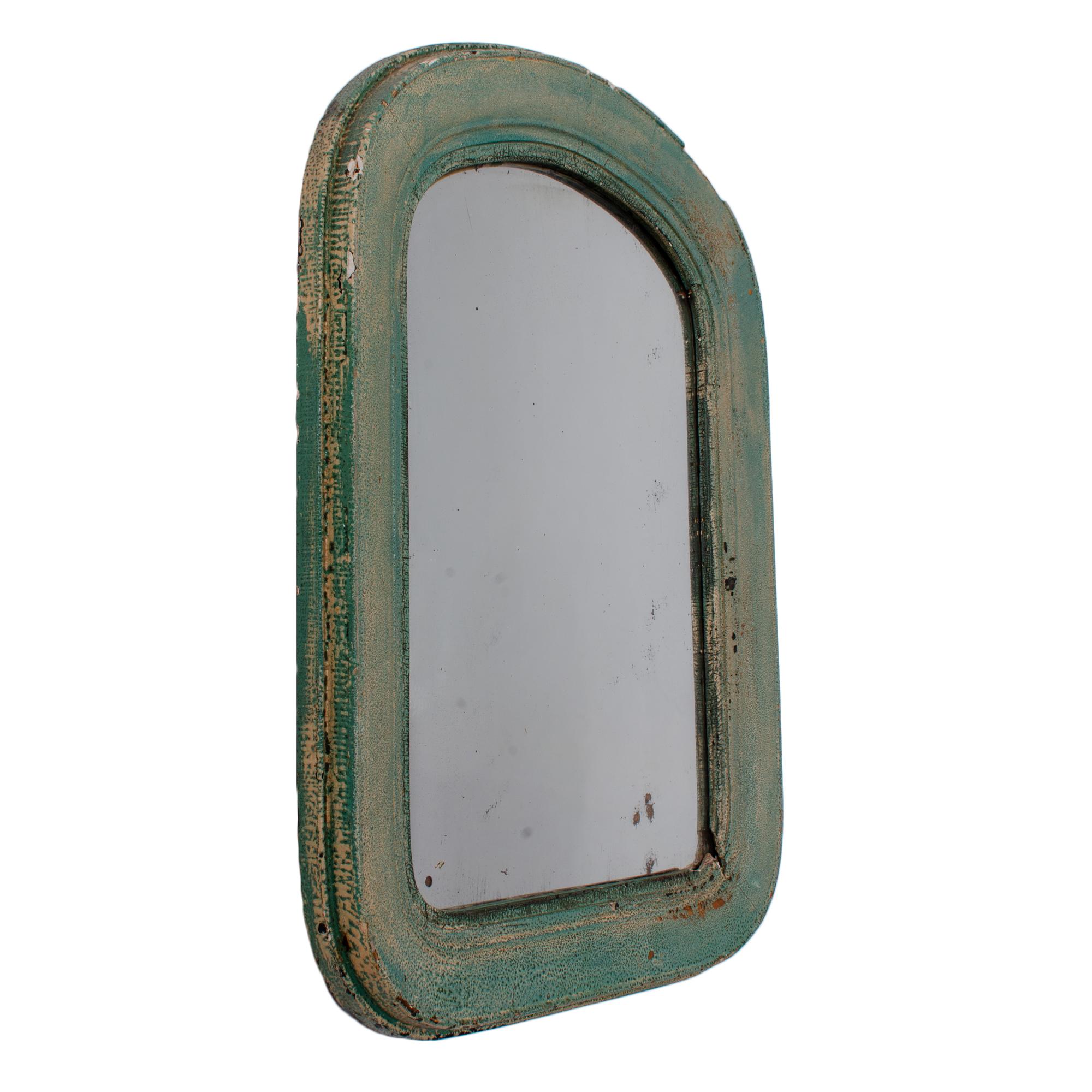 Green Butler’s Mirror, c.1870 For Sale 2