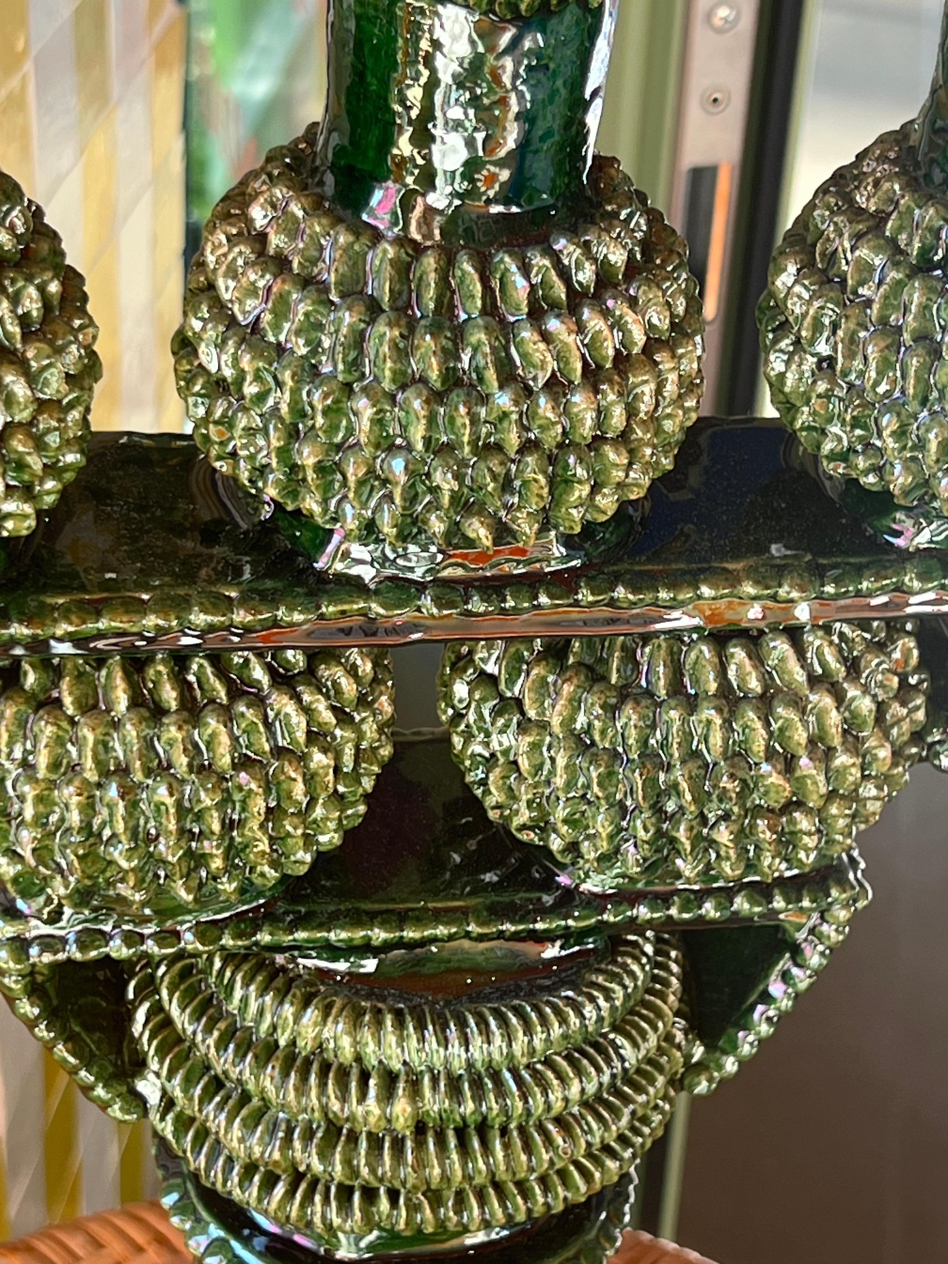 Candelabro verde di Objekti In condizioni Nuovo in vendita a London, GB