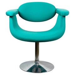 Green Captains Chair by Eero Aarnio for Asko Finland, 1960s