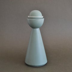 Green Carafe Contemporary Inspired by Traditional Jug Pitcher for Mezcal