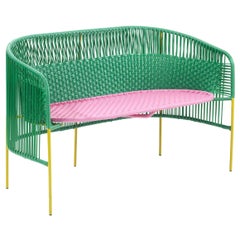 Green Caribe 2 Seater Bank by Sebastian Herkner
