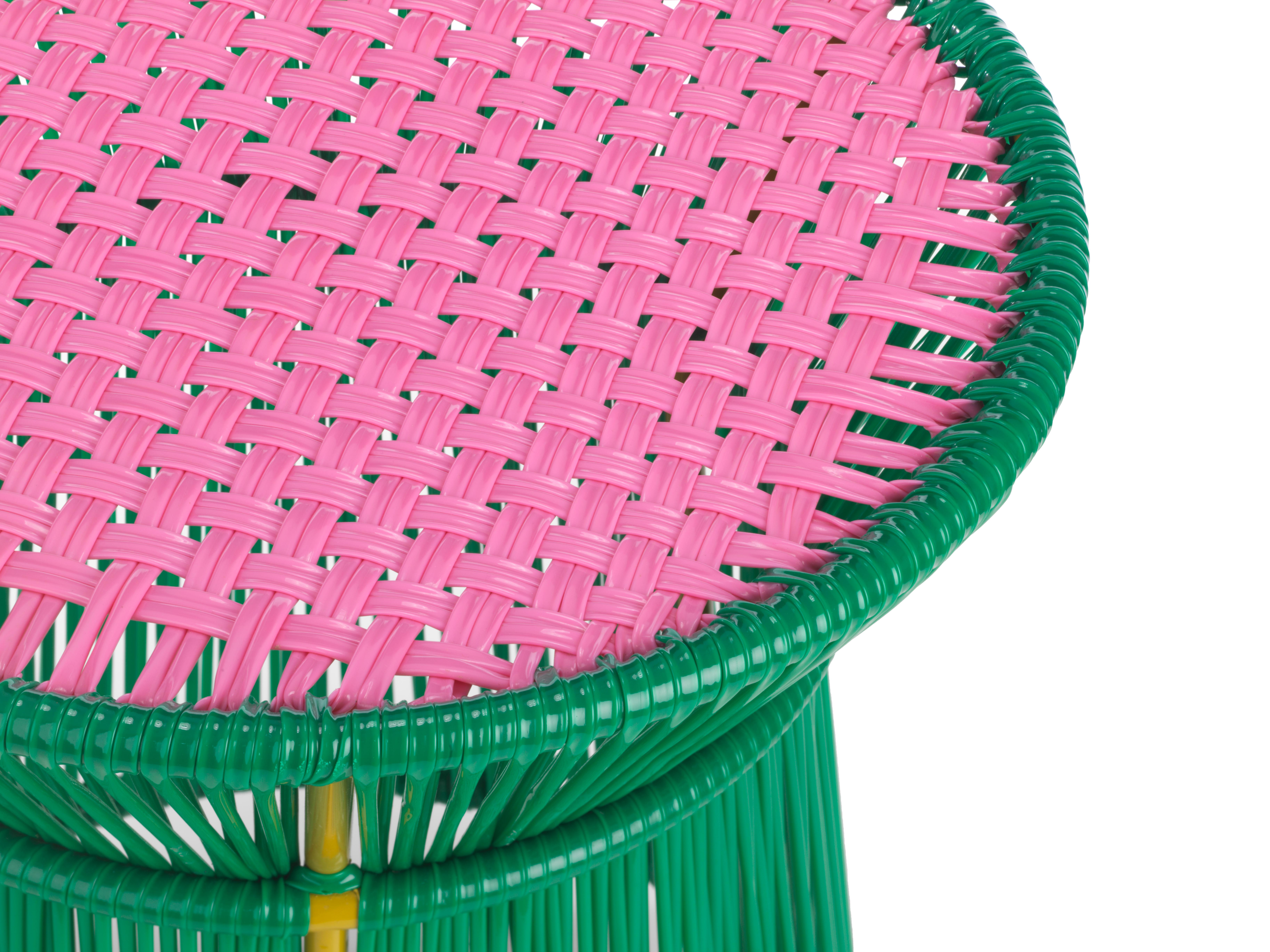 Moderne Table haute Caribe verte de Sebastian Herkner en vente