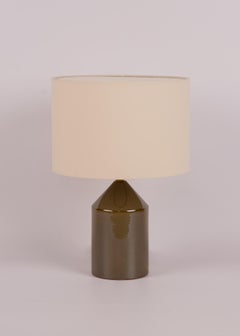 Green Ceramic Josef Table Lamp by Simone & Marcel
