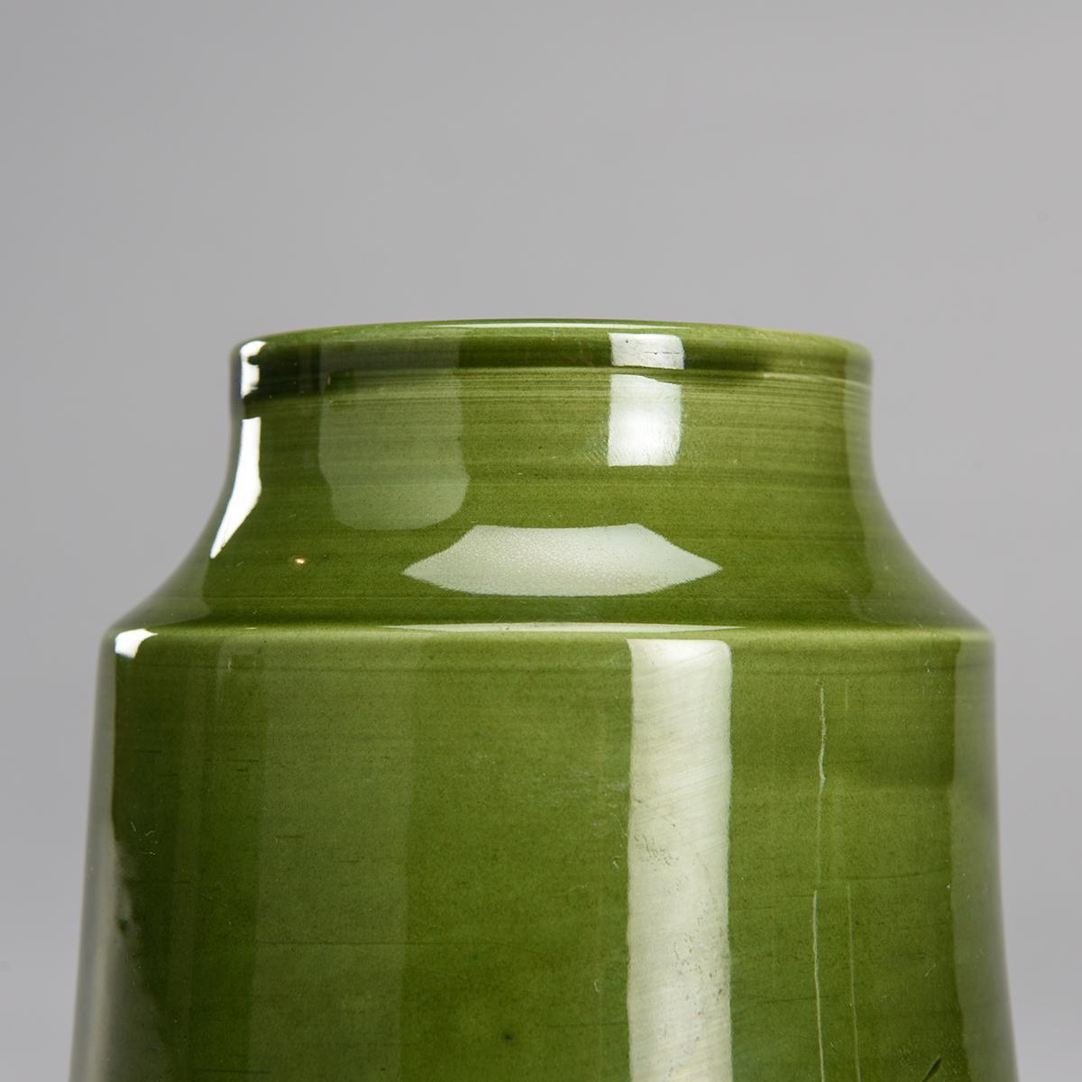 Green ceramic pots by Mado Jolain, circa 1960 For Sale 1