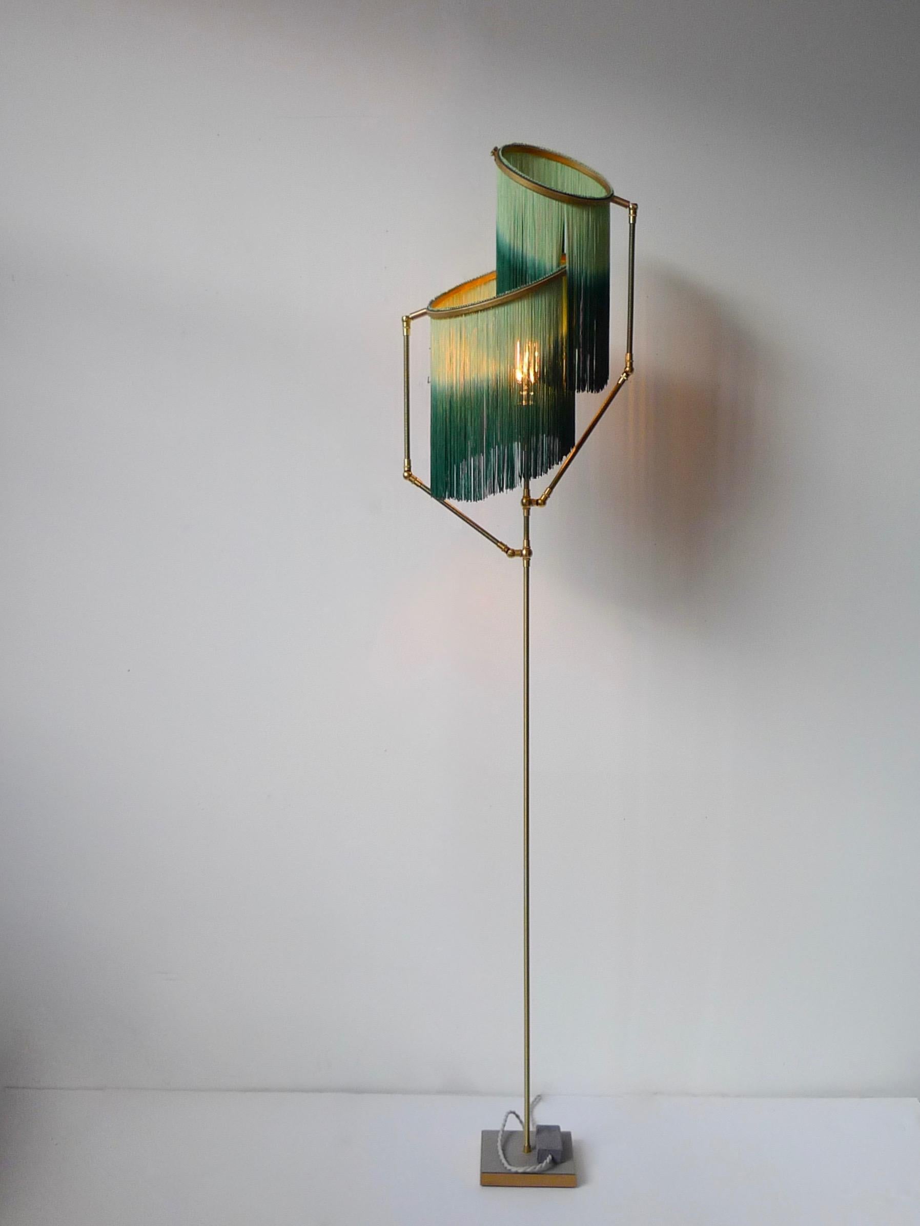Stehlampe mit grünem Charme, Sander Bottinga (Niederländisch) im Angebot
