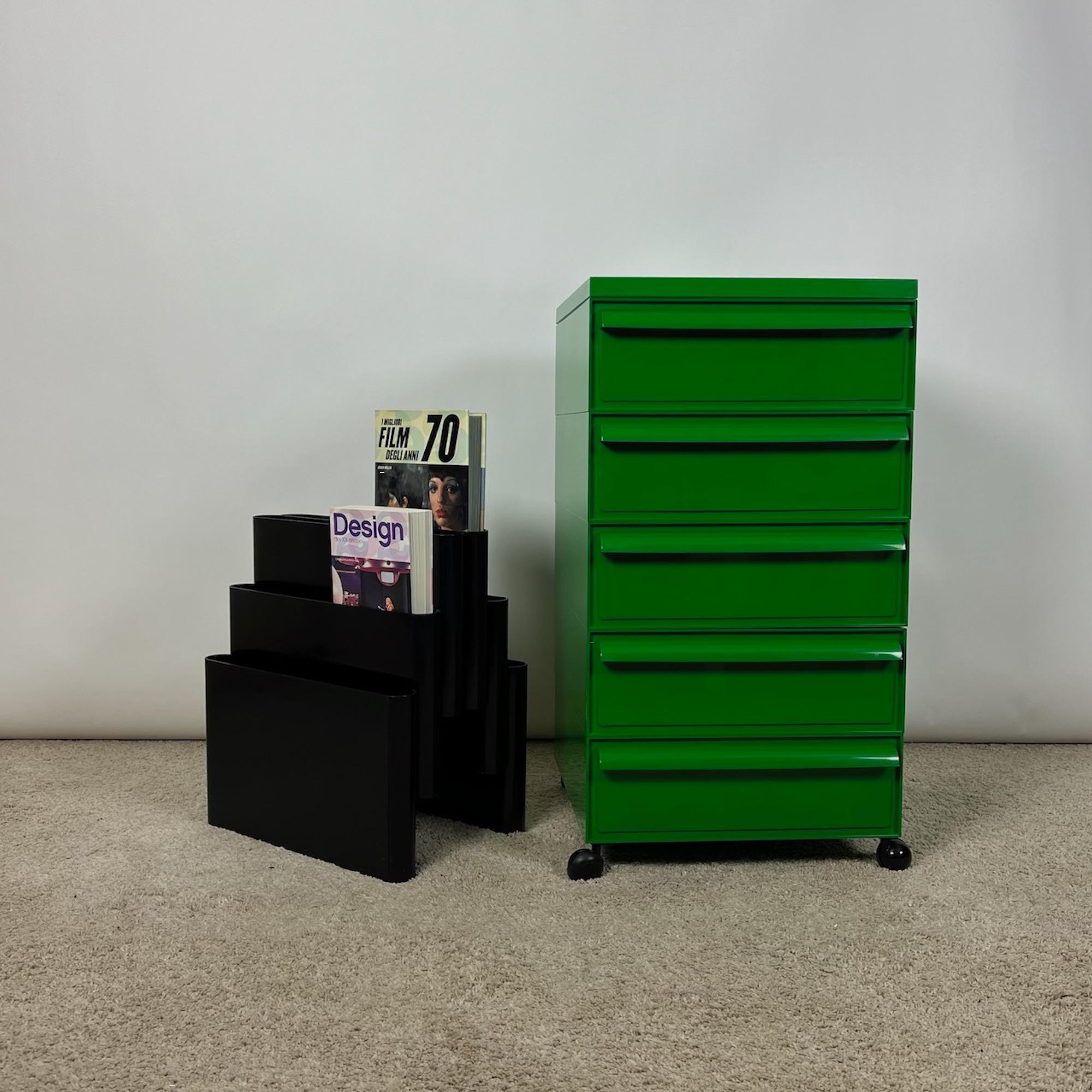 Green Chest of Drawers Model 4602 by Simon Fussell for Kartell, 1970s 3