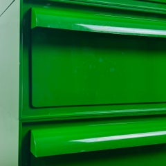 Green Chest of Drawers Model 4602 by Simon Fussell for Kartell, 1970s