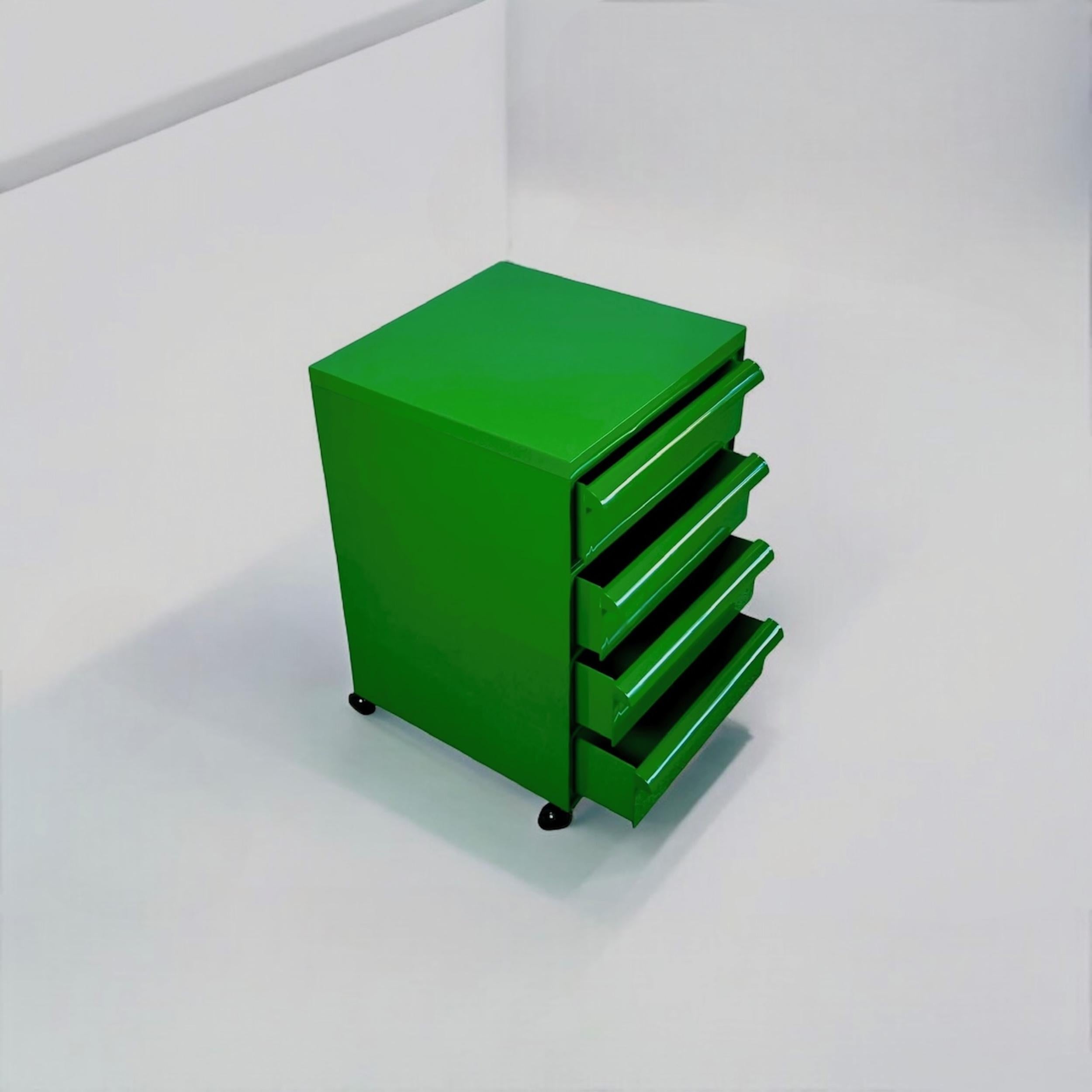 Late 20th Century Green Chest of Drawers Model 4602 by Simon Fussell for Kartell, 1970s