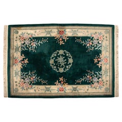 Green Chinese Carpet 331 X 214