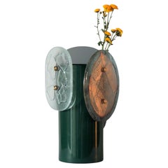 Green CHROMA Vase by Saccal Design House