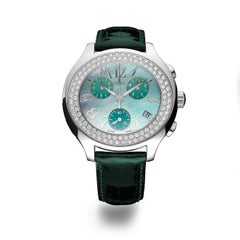 Green Chronograph Watch