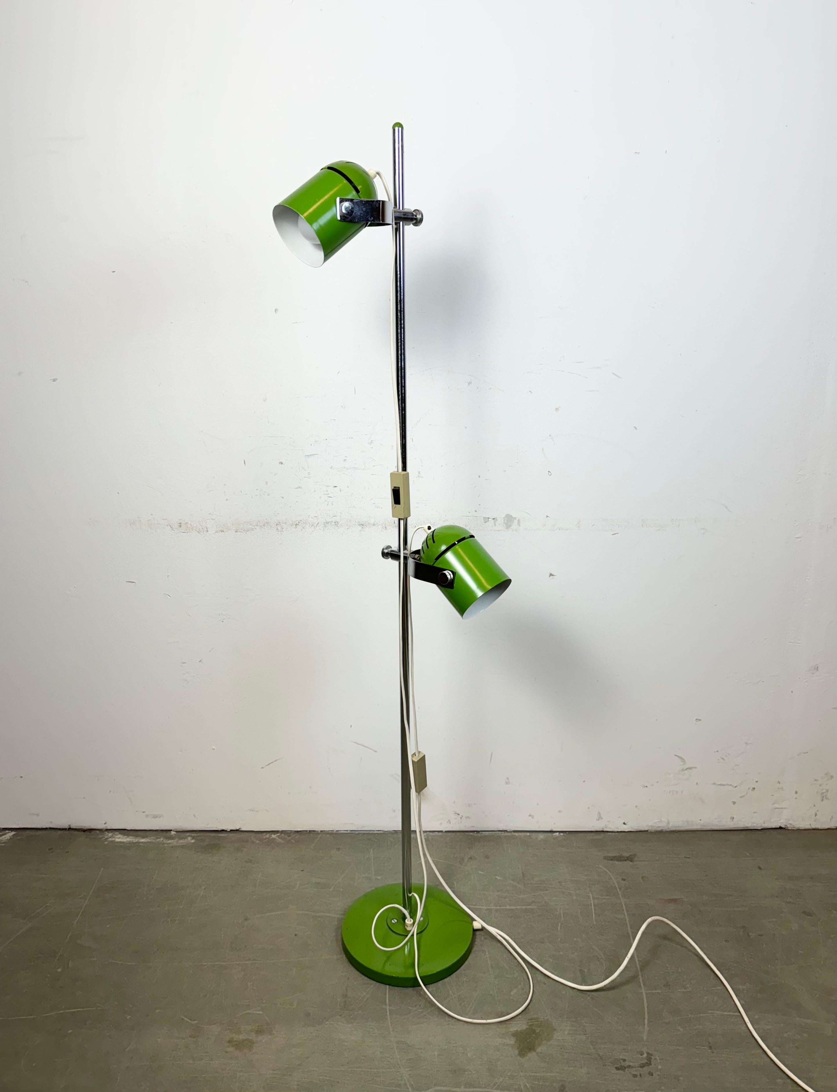 Green Combi Lux Floor Lamp by Stanislav Indra for Lidokov, 1970s 5