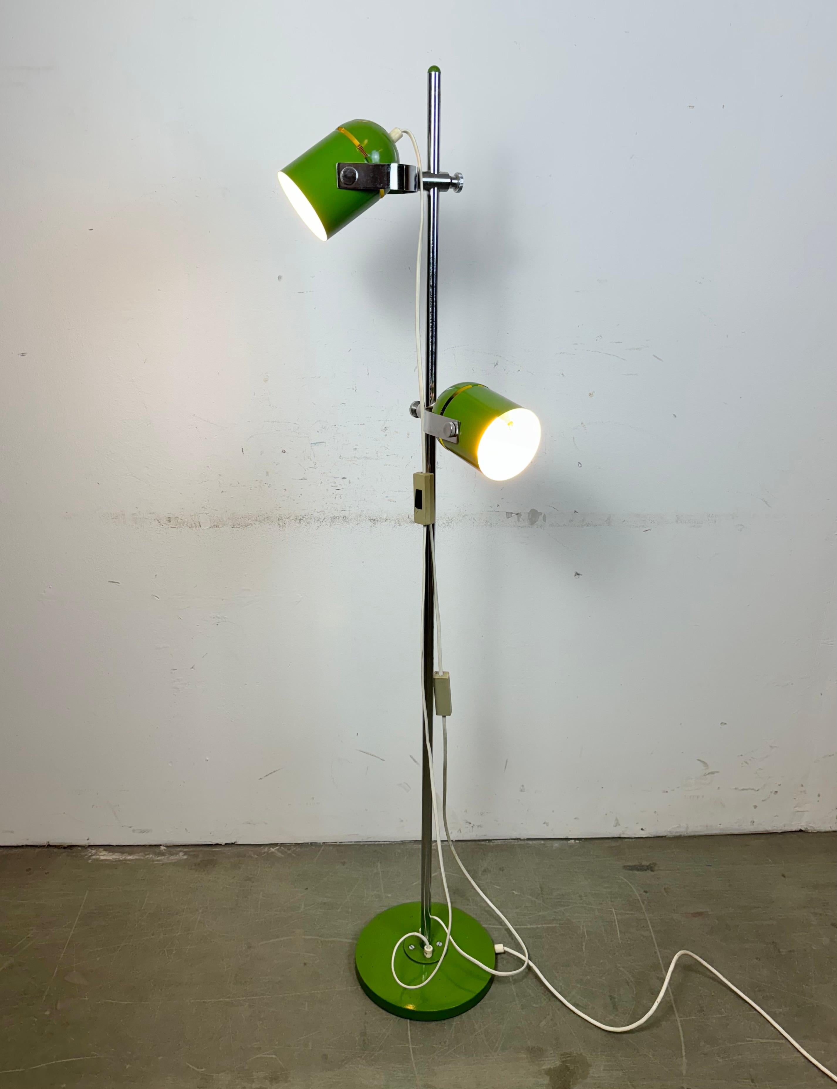 Green Combi Lux Floor Lamp by Stanislav Indra for Lidokov, 1970s 11