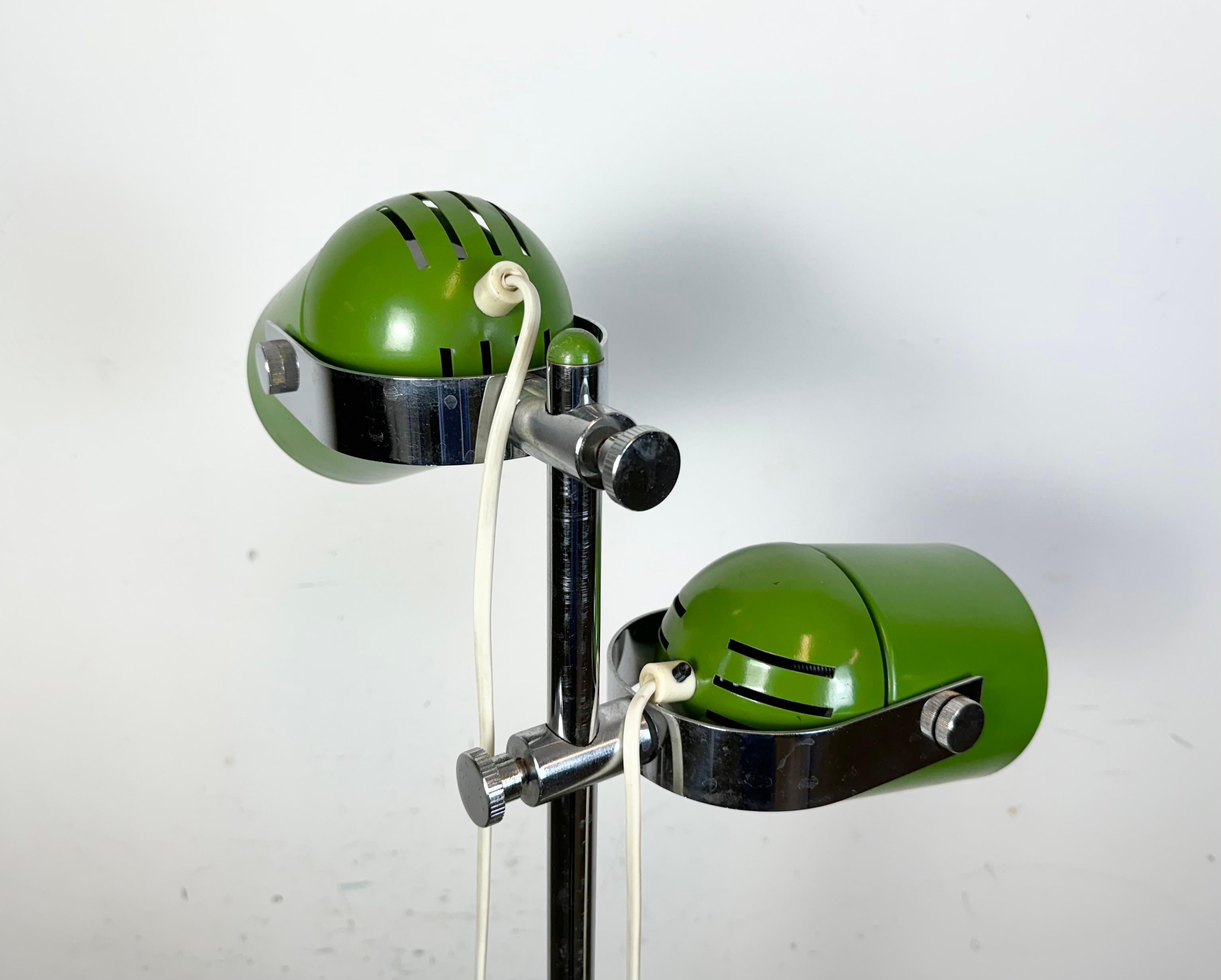 Green Combi Lux Floor Lamp by Stanislav Indra for Lidokov, 1970s 2