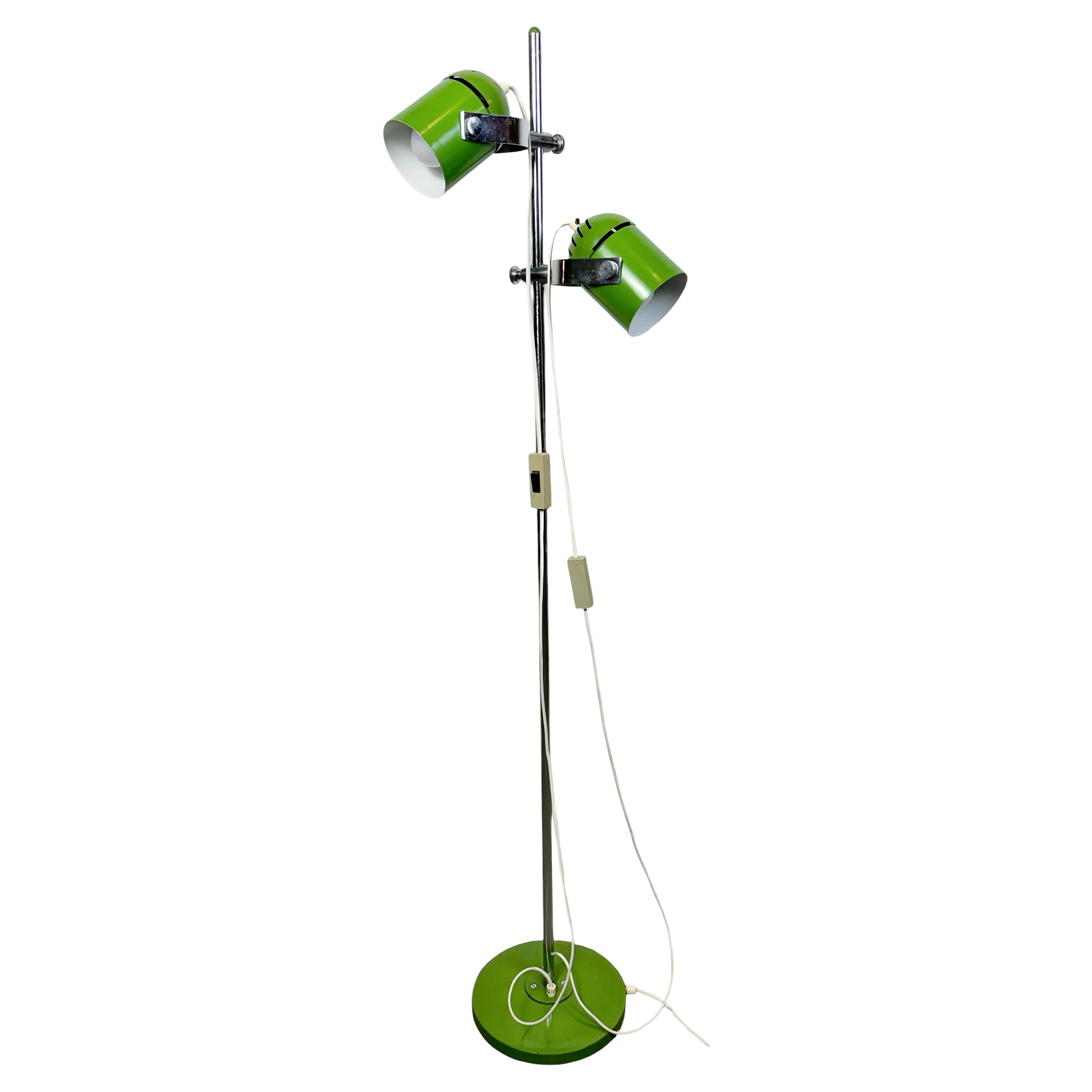 Green Combi Lux Floor Lamp by Stanislav Indra for Lidokov, 1970s