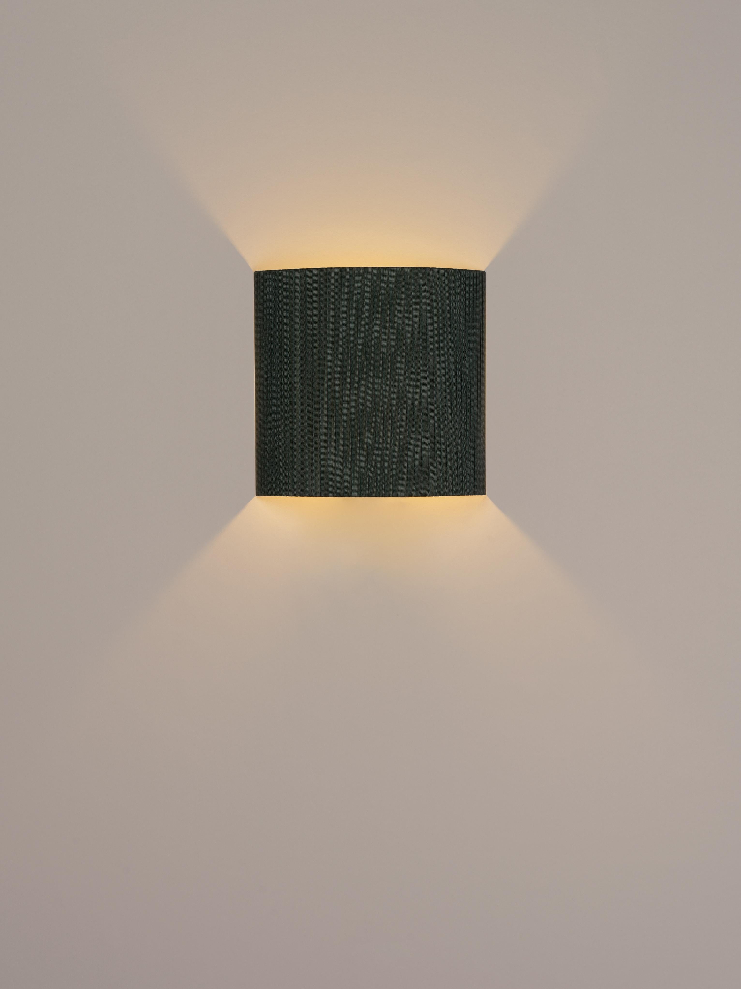 Modern Green Comodín Cuadrado Wall Lamp by Santa & Cole For Sale