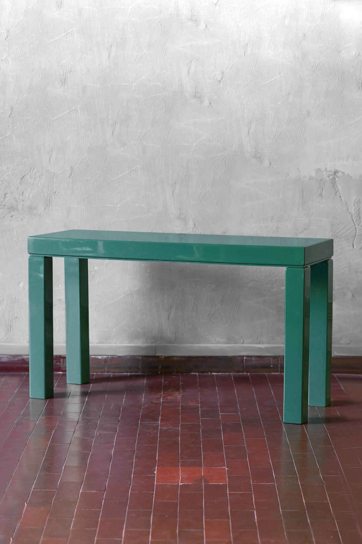Green Console – Lacquered Series
Product details
Dimensions 150 W x 85 H x 58 D
The console  it's re-lacquered and is in very good condition, very light scratches could still be present.
Do not hesitate to contact us for further informations or