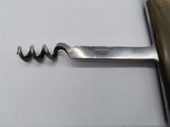 Green Cork Screw, Horn, stamped by Carl Auböck, Vienna, Austria