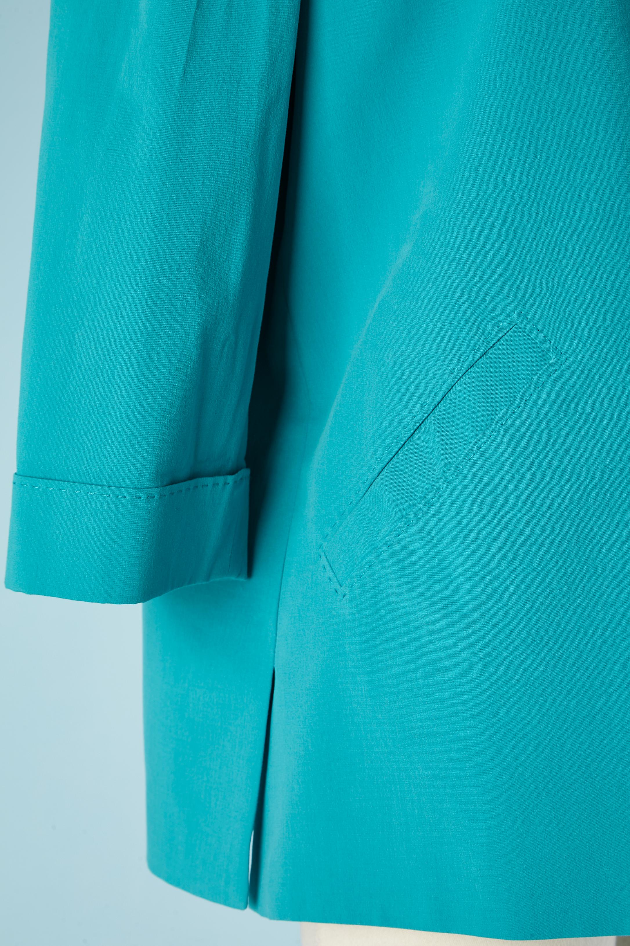Veste en coton vert Jean-Paul Gaultier Femme Excellent état - En vente à Saint-Ouen-Sur-Seine, FR