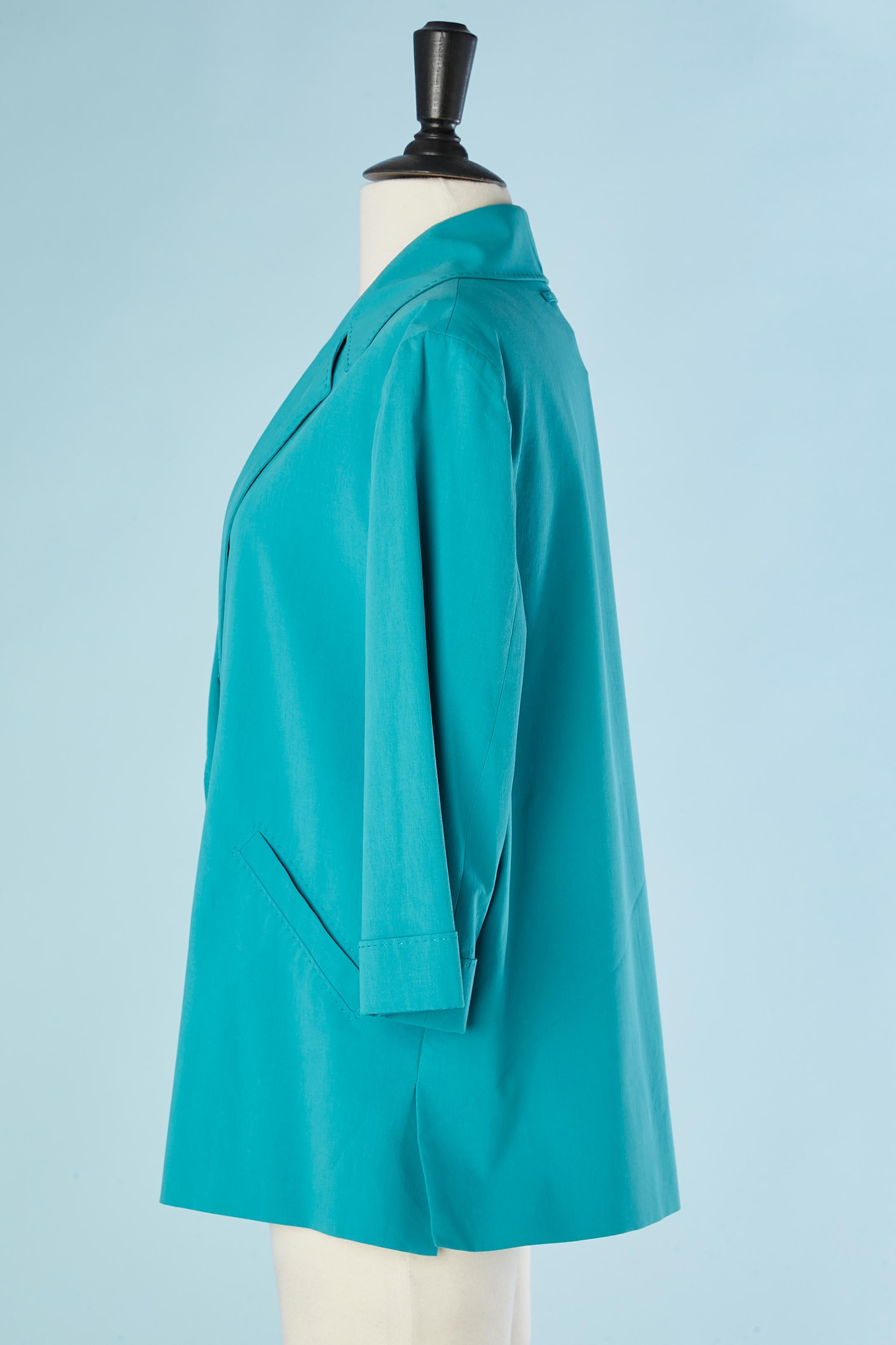 Veste en coton vert Jean-Paul Gaultier Femme Pour femmes en vente