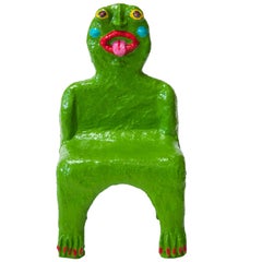 Green Creature Child Chair by Brett Douglas Hunter, USA, 2018