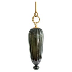 Green Cuishe Glass Pendant, Agave Collection