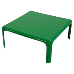 Green Demetrio 70 Coffee Table by Vico Magistretti for Artemide, 1960s