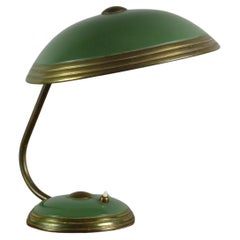 Green Desk Lamp by Helo Leuchten Germany, 1950s