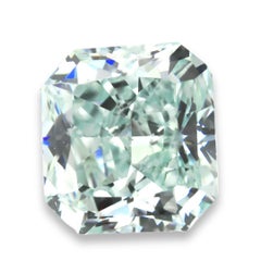 Green Diamond - 0.35ct Natural Loose Faint Green Fancy Color GIA Radiant SI1