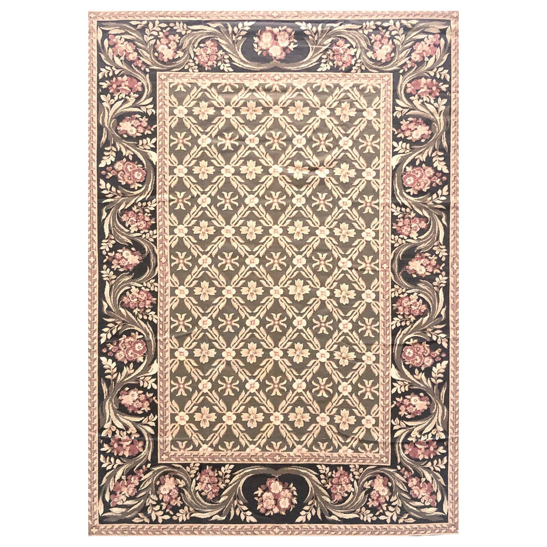 Needlepoint Chinese Rug