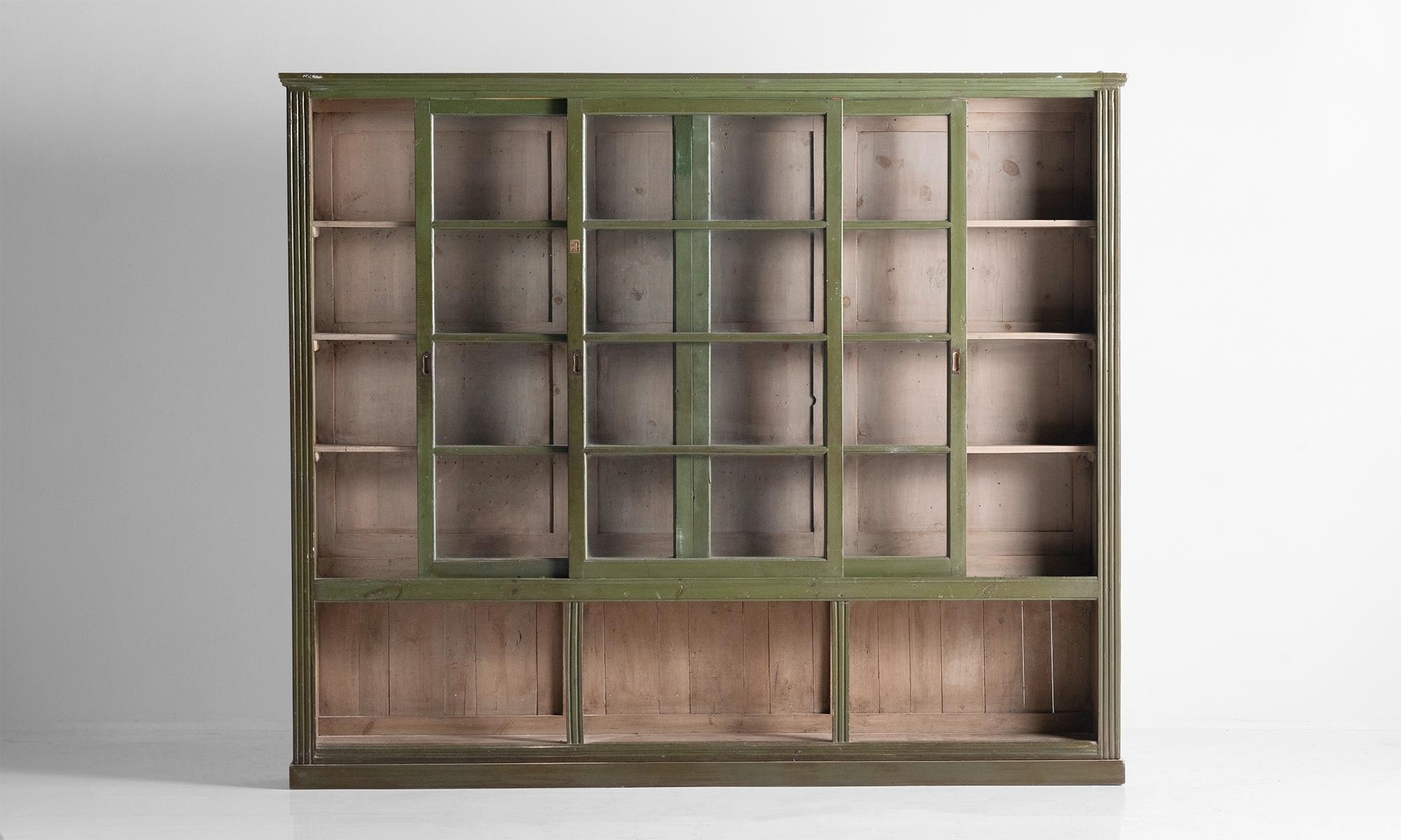Collection Display Cabinet SuperZings 3 Collector Shelf Cardboard Green Storage 