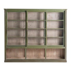 Green Display Cabinet