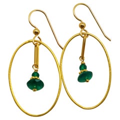 Green Earth Earrings