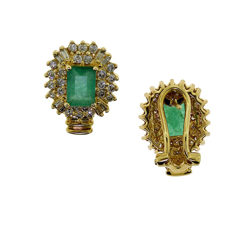 Brilliance Jewels, Miami
Questions? Call Us Anytime!
786,482,8100

Dimensions: 12.40 mm x 13.85 mm

Style: Cluster Earrings

Metal: Yellow Gold

Metal Purity: 14k

Stones: 2 Rectangular Green Emeralds

                  Baguette and Round