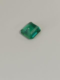 Green Emerald Cut Gemstone 2.99 cts.