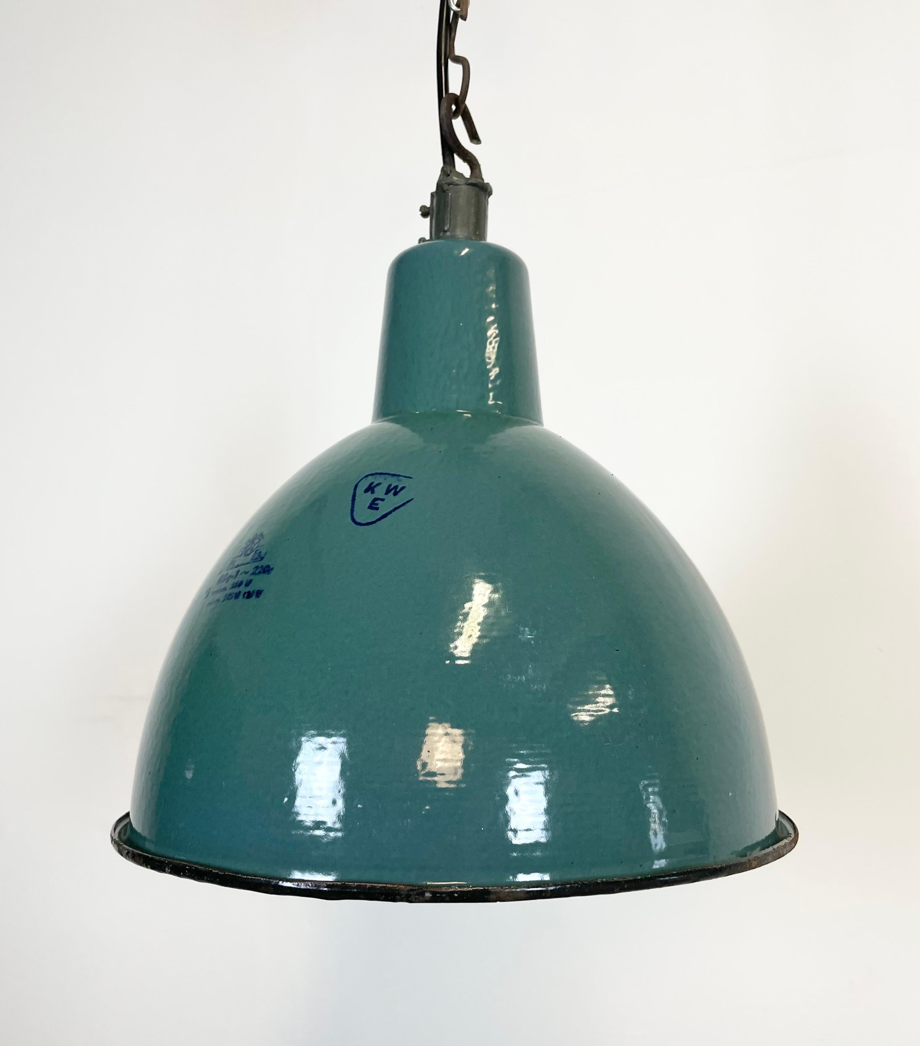 enamel pendant light